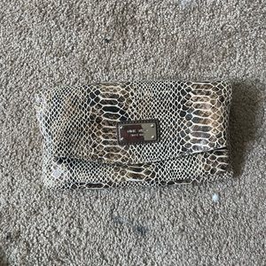 Snakeskin Wristlet NINE WEST